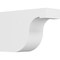 Ekena Millwork Standard Del Monte Architectural Grade PVC Rafter Tail, 4"W X 8"H X 12"L RFTP04X08X12DEL - alternate 1